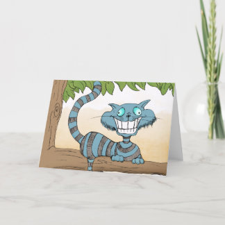 Cheshire Cat Bedankkaart