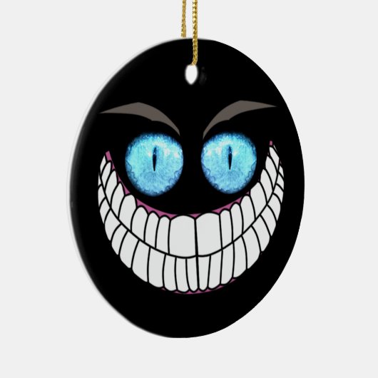 Cheshire Cat - Blue Eyes Ornament (Rechts)
