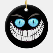 Cheshire Cat - Blue Eyes Ornament (Achterkant)