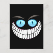 Cheshire Cat - Blue Eyes Post Card Briefkaart (Voorkant)