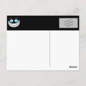 Cheshire Cat - Blue Eyes Post Card Briefkaart (Achterkant)