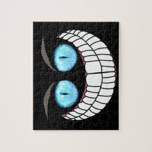 Cheshire Cat - Blue Eyes Puzzle Legpuzzel