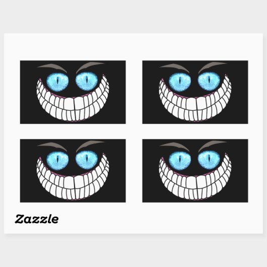 Cheshire Cat - Blue Eyes Stickers (Vel)