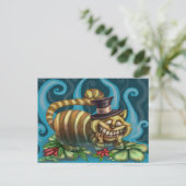 Cheshire Cat Briefkaart (Staand voorkant)