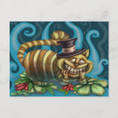 Cheshire Cat Briefkaart (Voorkant)