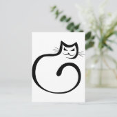 Cheshire Cat Briefkaart (Staand voorkant)