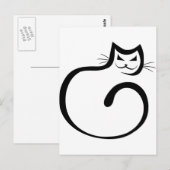 Cheshire Cat Briefkaart (Voorkant / Achterkant)