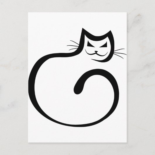 Cheshire Cat Briefkaart (Voorkant)