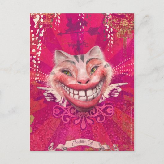 Cheshire Cat Briefkaart (Voorkant)