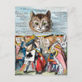 Cheshire Cat Briefkaart (Voorkant)