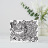 Cheshire Cat Briefkaart (Staand voorkant)