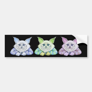 Cheshire Cat Bumpersticker