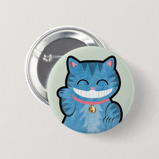 Cheshire Cat Button (Voorkant /achterkant)