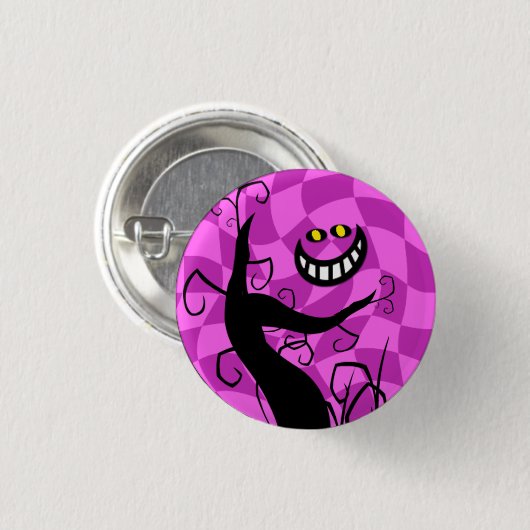 Cheshire Cat Button (Voorkant /achterkant)