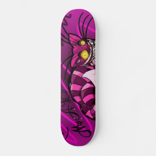 cheshire_cat_by_okami94 persoonlijk skateboard (Voorkant)