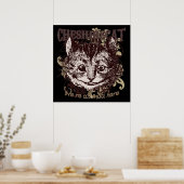 Cheshire Cat Carnivale Style Poster (Keuken)