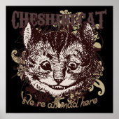 Cheshire Cat Carnivale Style Poster (Voorkant)