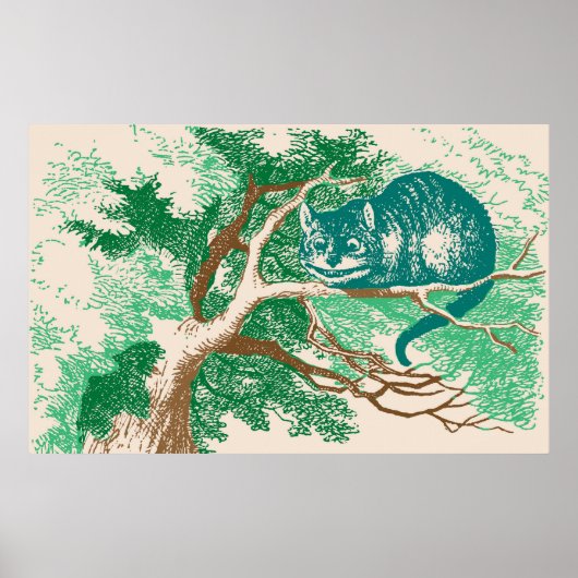 Cheshire Cat Color Poster (Voorkant)