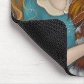 "Cheshire Cat Cuddle" Mousepad Muismat (Hoek)