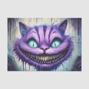 Cheshire Cat Decoupage Papier – Gotische Alice