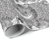 Cheshire Cat Design Cadeaupapier (Rol Hoek)