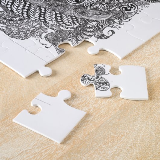 Cheshire Cat Design Legpuzzel (Zijkant)