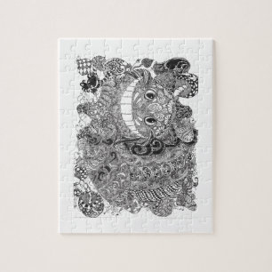 Cheshire Cat Design Legpuzzel