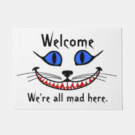Cheshire Cat Doormat Deurmat
