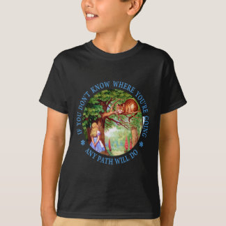 CHESHIRE CAT - ELKE PATH ZAL DAT DOEN T-SHIRT