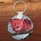Cheshire Cat Grin Sleutelhanger (Voorkant)