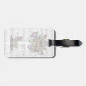 Cheshire Cat Hot Air ballon Bagagelabel (Achterkant horizontaal)