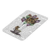 Cheshire Cat Hot Air ballon Magneet (Linkerzijde)