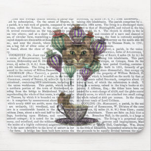 Cheshire Cat Hot Air ballon Muismat