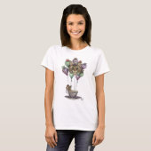 Cheshire Cat Hot Air ballon T-shirt (Voorkant volledig)