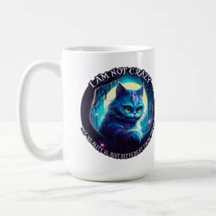 Cheshire Cat Ik ben niet gek Koffiemok