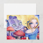 Cheshire Cat Illusion - Briefkaart (Voorkant / Achterkant)