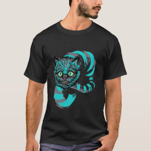 Cheshire Cat in Wonderland schilderij t-shirt