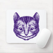 Cheshire Cat Inked Paars Muismat (Met muis)