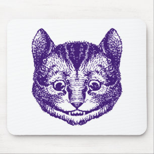 Cheshire Cat Inked Paars Muismat