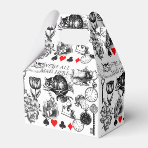 Cheshire Cat klassieke alice in wonderland gek Bedankdoosjes