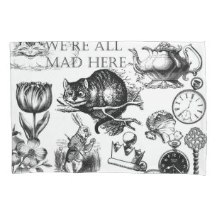 Cheshire Cat klassieke Alice in Wonderland gek Kussensloop