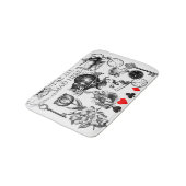 Cheshire Cat klassieker Alice in wonderland gek Badmat (Gekanteld)
