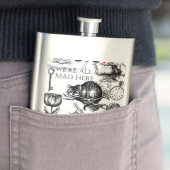 Cheshire Cat klassieker Alice in wonderland gek Flacon (Voorbeeld)