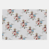 Cheshire Cat klassieker Alice in wonderland gek Inpakpapier Vel (Voorkant 3)