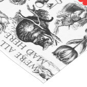 Cheshire Cat klassieker Alice in wonderland gek Korte Tafelloper (Hoek)