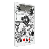 Cheshire Cat klassieker Alice in wonderland gek Mini Klembord (Schuin)