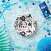 Cheshire Cat klassieker Alice in wonderland gek Papieren Kommen (Feest)