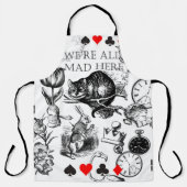 Cheshire Cat klassieker Alice in wonderland gek Schort (Voorkant)