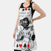 Cheshire Cat klassieker Alice in wonderland gek Schort (Insitu)