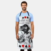 Cheshire Cat klassieker Alice in wonderland gek Schort (Gedragen)